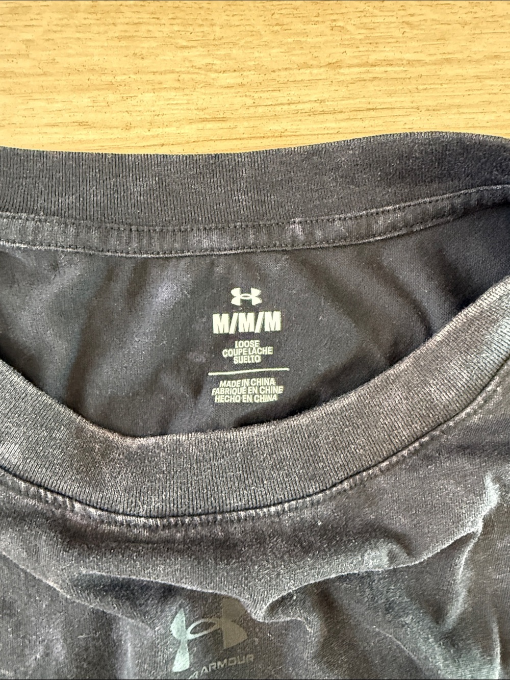 Under Armour Black Cropped Muscle Tank Top - Picture 3 of 3